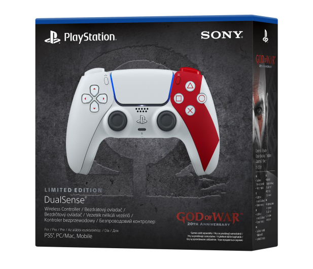 SONY DualSense kontroler edycja limitowana z okazji 20 rocznicy gry God of War™ - 1368093 - zdjęcie 6